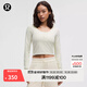 lululemon丨Rulu 女士長(cháng)袖亨利衫 LW3IUSS 骨白 M
