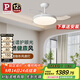 Paulmann P德國柏曼隱形風(fēng)扇燈全光譜護眼吊扇燈客廳餐廳臥室靜音遙控燈