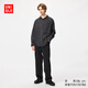優(yōu)衣庫(kù)男裝女裝寬松直筒牛仔褲/水洗產(chǎn)品25秋冬新款479322 475551 479322/08深灰色 30 /165/76A
