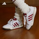 adidas ENTRAP美式校園風運動板鞋男女少年感復(fù)古籃球鞋阿迪達斯 白色/紅色   38