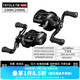 達億瓦（DAIWA）24/25新款 TATULA TW/SV TW100/200黑蜘蛛泛用遠投輪水滴輪路亞輪 25款200H/HL 7.3速 雷強打黑 左手型