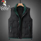 啄木鳥(niǎo)羽絨馬甲男秋冬季2025新款外穿休閑白鴨絨內膽羽絨服運動(dòng)背心坎肩 黑色【品牌特價(jià)清倉撿漏】 M 建議90-105斤