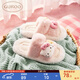 果殼（Gukoo）拖鞋女冬季新款HelloKitty聯(lián)名可愛(ài)毛絨女士居家毛毛拖鞋 HelloKitty毛毛拖鞋 38-39