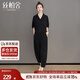絲柏舍通勤套裝2025夏裝新款女裝翻領(lǐng)上衣搭休閑褲氣質(zhì)兩件套