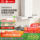 優(yōu)盟（UM）頂吸式抽油煙機灶具套裝 白色煙灶套裝家用30風(fēng)量大吸力變頻抽煙機 大火力燃氣灶套餐家電國家補貼 【熱銷(xiāo)單品】?jì)舭装俅?0變頻大吸力+1000靜壓 一級能效 上門(mén)安裝