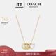 蔻馳（COACH）奧萊女士項鏈高級感時(shí)尚百搭飾品禮物 星星RONDELL項鏈