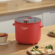 日本低糖電飯煲米湯分離減糖迷你小型2L家用1-2人減糖電鍋 朱砂紅 2L