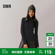 森馬（Semir）毛衣女冬季舒適緊身半高領(lǐng)正肩純色羊毛衫顯瘦打底衫101724107003