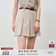 自巧小個(gè)子黑色miu系簡(jiǎn)約裙褲女2025夏新款高腰顯瘦休閑短褲外穿 燕麥色 M （尺碼：4）
