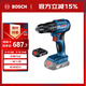 博世（BOSCH）電鉆鉆墻打孔無(wú)刷鋰電沖擊鉆電動(dòng)螺絲刀GSB185 18V 2.0Ah單電