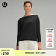 lululemon丨Back in Action 女士長(cháng)袖 T 恤 透氣 LW3CE0S 黑色 XXS /2