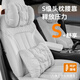 巫記比亞迪夏秦L漢EV汽車(chē)頭枕護頸枕宋Pro海豹07四季通用車(chē)載護腰靠墊 比亞迪-毛絨泡泡款頭枕【米白色】單個(gè)