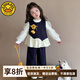 G.DUCKKIDS小黃鴨童裝女童春秋款套裝2025新款兒童女孩寶寶秋季秋裝早秋衣服 圖片色三件套 120 (建議105-115cm 4-5.2周歲)