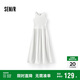 森馬（Semir）連衣裙女高腰拼接背心裙百搭2025夏優(yōu)雅圓領(lǐng)長(cháng)裙通勤109325114015