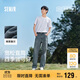 森馬（Semir）森柔牛仔|牛仔褲男2025春秋長(cháng)褲復古寬松直筒褲松弛109925124102