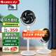 格力（GREE）空氣循環(huán)扇臺地兩用電風(fēng)扇家用直流變頻落地扇循環(huán)對流風(fēng)扇一級節能強勁送風(fēng)超遠風(fēng)距多場(chǎng)景適用 FXDZ-20X61Bg5-一級節能-順豐安心送