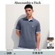 ABERCROMBIE & FITCH【經(jīng)典小麋鹿】男裝25夏季美式通勤POLO衫短袖T恤KI124-5182 藍灰色 XS (170/84A)