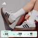 adidas「小鋸齒」D-PAD CLASSIC休閑美高風(fēng)復(fù)古籃球板鞋阿迪達(dá)斯 淺灰/黑色/淺猩紅   38