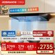 老板（Robam）【雙子星E1L】最新款抽吸排油煙機65D5雙腔家用27大吸力靜音一級能效聯(lián)動(dòng)歐式國家補貼可搭燃氣灶