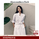 Abercrombie & Fitch經(jīng)典小麋鹿圖案女裝25春夏亞麻混紡通勤長(cháng)袖襯衫140-5081 白色 XS (160/84A)