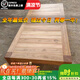 凱仕帝純實(shí)木榻榻米床地炕地臺矮床民宿現代簡(jiǎn)約老榆木無(wú)床頭雙單人床架 腿粗10*10厘米 800mm*2000mm x 榫卯結構