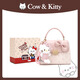 COW&KITTYCow&Kitty超火甜美包女式2025新款輕奢櫻花小眾卡通蝴蝶結斜挎包