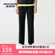 斯凱奇（Skechers）閃穿褲子男秋季休閑褲時(shí)尚百搭運動(dòng)褲吸濕速干長(cháng)褲 碳黑/0018 2XL