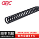 GBC 杰必喜 易扣得34孔裝訂機活頁(yè)圈 隨時(shí)拆裝 反復使用 新穎裝訂耗材 適用于鐵圈裝訂機 黑色 12mm/50支