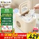 小熊（Bear）制冰機 家用迷你小型便攜式造冰機 全自動清洗一體冰塊機 辦公室宿舍咀嚼冰小家電子彈冰ZBJ-C01C5