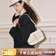 蔻一（Cnoles）包包女包真牛皮品牌女士斜挎馬鞍腋下包生日禮物送老婆實(shí)用走心款