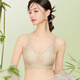 都市麗人女士?jì)纫屡蹟n上托新中式國風(fēng)提花無(wú)鋼圈文胸薄款無(wú)痕內衣胸罩 新中式浮雕國風(fēng)內衣女【檀香膚】 M (建議95-110斤)