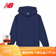 NEW BALANCE 衛衣男款女款簡(jiǎn)約百搭舒適連帽套頭衫MT41534 NNY M 