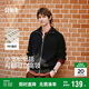 森馬（Semir）針織衫男高領(lǐng)毛衫情侶款開(kāi)衫外套可內搭秋季上衣純色101524106204