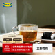 IKEA365+大杯鋼化玻璃水杯冷飲熱飲茶杯咖啡杯早餐杯 透明玻璃240毫升 其他