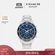 蔻馳（COACH）奧萊男士COLE腕表手表百搭，44MM 不銹鋼原色