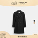 蔻馳（COACH）新款奧萊男士CORE風(fēng)衣戶(hù)外長(cháng)款外套休閑百搭 黑色 L