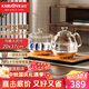 金灶（KAMJOVE）全智能底部上水燒水壺茶具全自動(dòng)上水電熱水壺電茶壺家用玻璃電茶爐茶臺燒水壺  H9 0.8L H9