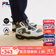 FILA斐樂(lè )童鞋兒童棉鞋2024冬季男女中大童兒童棉鞋 煙灰/百合白-QL 內長(cháng)22.0cm 35