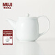 無(wú)印良品 MUJI 白瓷茶壺 MDG43A9A 白色 約550mL