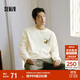 森馬（Semir）長(cháng)袖T恤男秋冬涂鴉印花情侶裝肌理感內搭2025打底衫109725101202
