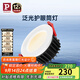 Paulmann P德國柏曼超薄嵌入式筒燈LED護眼高亮度客廳臥室玄關(guān)防眩無(wú)主燈 【筒燈】8W-85°-色溫可調