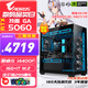 技嘉酷睿i5 13400F/12600KF組裝電腦RTX4060/5060/Ti顯卡三角洲打瓦游戲電競(jìng)直播diy電腦臺(tái)式機(jī)主機(jī) 配置三：i5 14400F丨RTX5060丨16G