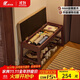 睿帆實(shí)木換鞋凳入戶(hù)門(mén)口穿鞋凳子家用可坐鞋柜簡(jiǎn)約進(jìn)門(mén)鞋架收納長(cháng)條凳