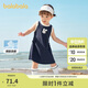 巴拉巴拉女童連衣裙寶寶裙子Polo背心裙2025夏裝洋氣時(shí)髦甜美208225111002