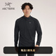 ARC'TERYX始祖鳥(niǎo) DELTA 1/2 ZIP 保暖 男子 抓絨衫 Black/黑色 L
