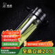 希諾（HEENOOR）茶水分離玻璃杯子雙層防燙泡茶杯子男車(chē)載水杯XN-7096本色 360mL