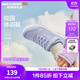 Skechers斯凱奇童鞋運動(dòng)鞋男女兒童鞋魔術(shù)貼秋冬鞋中大童跑步鞋405315L 【四季款】女童-薰衣草色/LAV 34