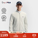 FILA 斐樂(lè )布云朝克特同款勝利夾克2025冬新款網(wǎng)球運動(dòng)男士針織外套 羚羊白-IV S 165/88A/S