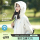 駱駝（CAMEL）戶(hù)外羽絨沖鋒衣男女三合一可拆卸滑雪服戶(hù)外旅游外套 A9W11a8126