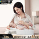 愛孕哺乳枕頭喂奶神器嬰兒喂奶枕墊慢回彈嬰兒背帶抱娃神器護(hù)腰枕哺乳 【CoolMax排濕速干+慕斯臻愛】